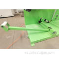 Machina de bobinadores de tubería de plástico de personalización verde